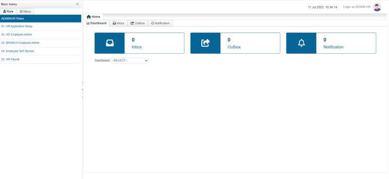 Harmony HR dashboard